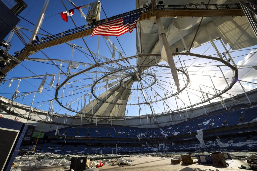 City Officials will not increase insurance on the Tropicana Field until 2026
