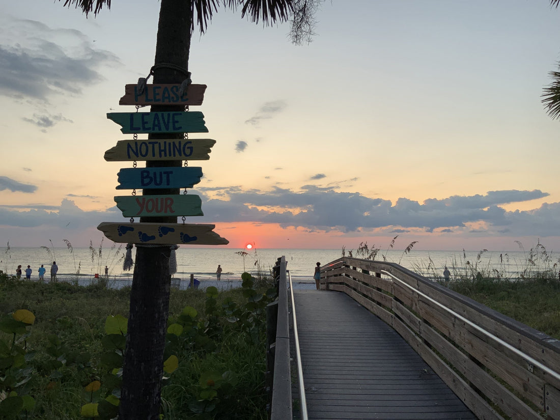 Public beach access boardwalk at Indian Rocks Beach, one of 182 locations included in the city’s proposed paid parking plan.