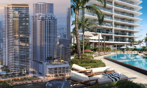 Downtown St. Petersburg's changing skyline with new luxury high-rise developments, including the proposed 44-story Hilton Bayfront twin towers and 33-story 3rd & 3rd apartments bringing nearly 600 residences to St. Pete.