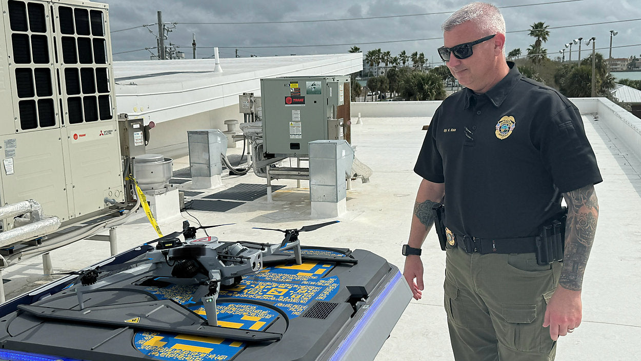 Clearwater Police Launch Drone Pilot Program for Spring Break Safety ...